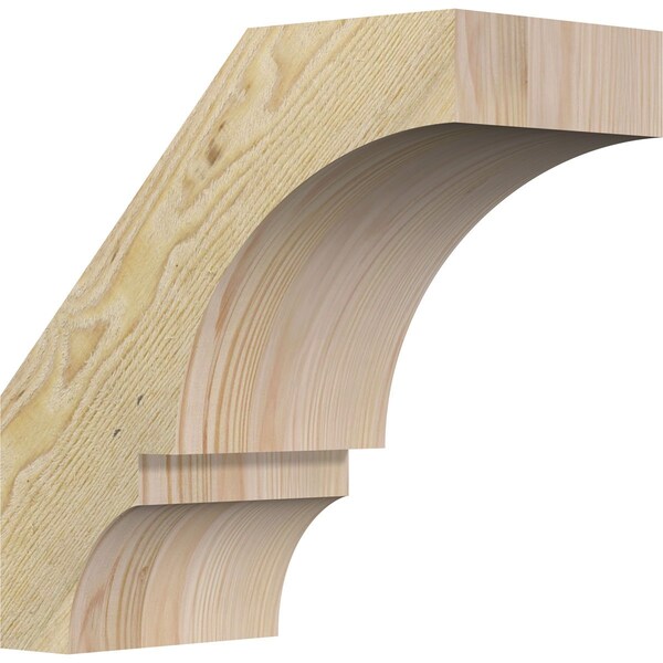 Ekena Millwork 6"W x 12"D x 12"H Balboa Rough Sawn Knee Brace, Douglas Fir BRC06X12X12BOA00RDF - main